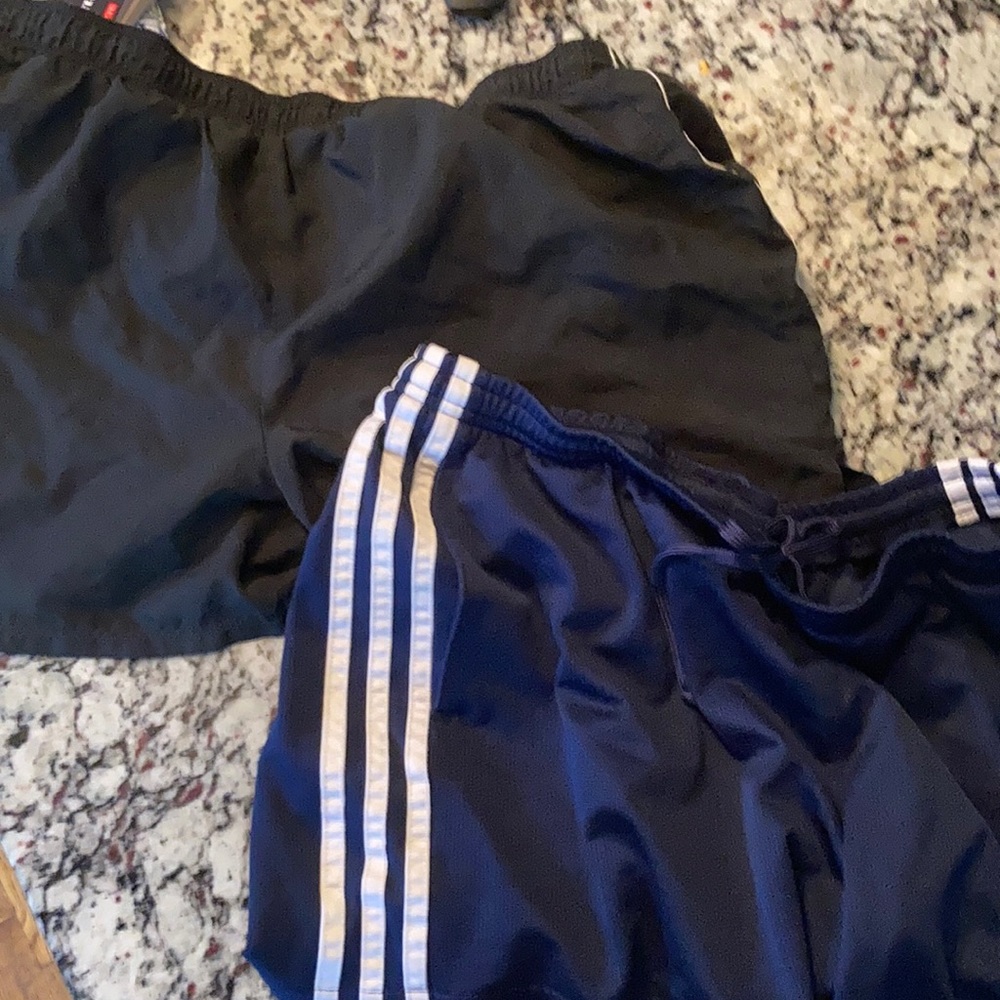 Workout shorts lot size large